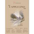 Papier à croquis couleur cappuccino Hahnemühle, A4, 21 cm x 29,7 cm, 120 g/m², Lisse, Bloc collé 1 côté 30 feuilles