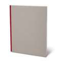 Cahier pour esquisses et ébauches K & P, 21 x 29,7 cm (A4) Portrait 100 g/m² - 144 pages, Bande de lin rouge, Carnet à esquisses