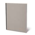 Cahier pour esquisses et ébauches K & P, 14,8 x 21 cm (A5) Portrait - 100 g/m² - 144 pages, Bande de lin grise, Carnet à esquisses