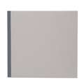 Cahier pour esquisses et ébauches K & P, 21 x 21 cm Carré - 100 g/m² - 144 pages, Bande de lin grise, Carnet à esquisses