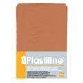 Pâte à modeler professionnelle Ocre rouge Plastiline, 750 g - dureté 40