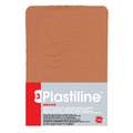 Pâte à modeler professionnelle Ocre rouge Plastiline, 750 g - dureté 55