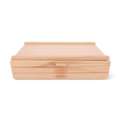 Coffret de rangement en bois de hêtre pour les pastels, 40 x 25 x 8cm, 3 tiroirs
