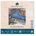 Bloc Magnani Portofino, 15 x 15 cm - 300 g/m² - 20 feuilles, Bloc carré - Portofino grain satiné, Satiné