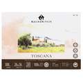 Bloc Magnani Toscana, 26 x 36 cm - 300 g/m² - 20 feuilles, Bloc classigue - Toscana grain torchon, Rugueux