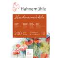 Papier aquarelle Hahnemühle 200, 17 cm x 24 cm, 17 x 24 cm - 20 feuilles, Rugueux