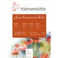 Papier aquarelle Hahnemühle 200, 24 cm x 32 cm, 24 x 32 cm - 20 feuilles, Rugueux