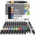 Set de 12 marqueurs Promarker Manga + 1 blender Winsor & Newton, Manga 1