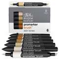 Sets de 6 marqueurs Promarker Brush Winsor & Newton, couleurs peau