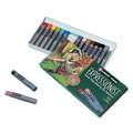Pastels à l'huile usage scolaire CrayPas, 16 pastels