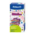 Coffret aquarelle Procolor Pelikan, 24 couleurs - coffret baie/rose
