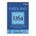 Papier 1264 Fabriano Mix Média, A3 - 29,7 x 42 cm - 300 g/m², Bloc de 30 feuilles, Rugueux