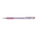 Roller gel métallisé Pentel, Rose