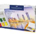 Coffrets aquarelle Faber Castell, 12 1/2 godets, Set