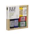 Set de peinture encaustique R&F, Couleurs opaques, Set