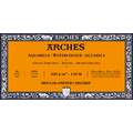 Papier Arches Aquarelle 300g ARCHES Aquarelle - Bloc 10 Feuilles 26x36 Collé 4 Côtés - 640g/m² 100 Coton Canson