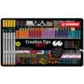 Coffret de feutres creative tips Stabilo, 50 feutres