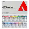 Coffret de gouaches acryliques Holbein, Set, 36 x 20 ml