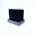 Carnet esquisse Black Cloth Seawhite of Brighton, A5, 14,8 cm x 21 cm, 92 pages 46 feuilles, 140 g/m², Paysage