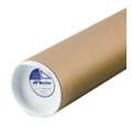 Tube d'expédition en carton Leniar, 150 cm long, Ø 100 mm