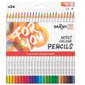 Etui de crayons de couleur For You Darwi, 24 crayons, 24 crayons