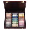 Coffret en bois de pastels Rembrandt, 45 pastels