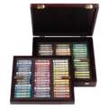 Coffret en bois de pastels Rembrandt, 90 pastels