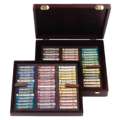 Coffret en bois de pastels Rembrandt, 90 pastels