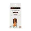 Sets Copic ciao 5 + 1 tons de cheveux, Tons de cheveux 2