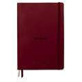 Carnet Goalbook création Rhodia, A5, Lie de vin, Couverture rigide