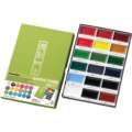 Coffret de 12 couleurs Gansai Kuretake, Set de 18