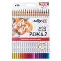 Etui de crayons de couleur For You Darwi, 36 crayons, 36 crayons