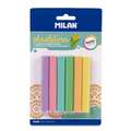 Sets de pâte à modeler Plastina Milan, 6 pains de 70 g - Pastels, Set