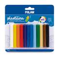 Sets de pâte à modeler Plastina Milan, 12 pains de 140 g - Classiques, Set