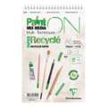 Papier multi-techniques PaintON Recyclé Clairefontaine, Bloc spiralé, A5, 14,8 cm x 21 cm, 250 g/m²