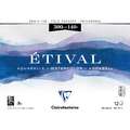 Bloc aquarelle Clairefontaine Etival (300g/m²), 36 cm x 48 cm, Fin, 300 g/m², Bloc spiralé