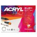 Bloc Acrylpad Clairefontaine, 50 x 65 cm, 285 g/m², Feuille, 2. Feuille