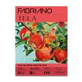 Papier spécial huile Tela Fabriano 300g/m², 24 cm x 32 cm, 300 g/m², Bloc collé 1 côté
