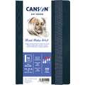 Carnet Mixed Media Artist Art Book Canson, 14 cm x 21,6 cm, Fin, 300 g/m²