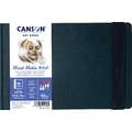 Carnet Mixed Media Artist Art Book Canson, 21,6 cm x 14 cm, Fin, 300 g/m²