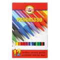 Coffret de crayon Progresso Koh-I-Noor, 12 crayons, Set