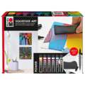 Set acrylique Squeegee Art Marabu, Flower