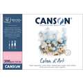 Papier aquarelle Coton d'Art Canson, 10,5 cm x 15 cm, Satiné, 300 g/m²