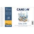 Papier aquarelle Coton d'Art Canson, 13,5 cm x 21 cm, Fin, 300 g/m²