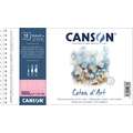 Papier aquarelle Coton d'Art Canson, 13,5 cm x 21 cm, Satiné, 300 g/m²