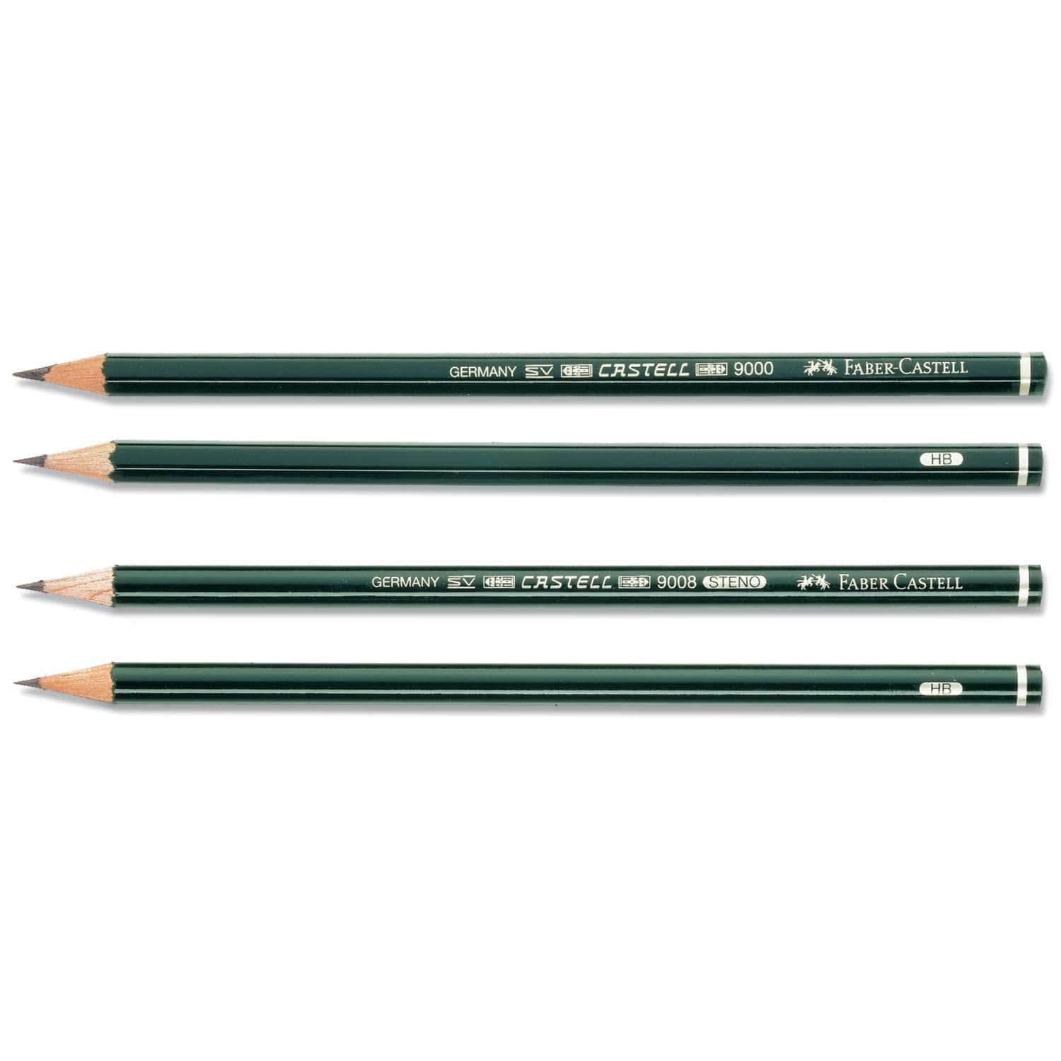 Crayon graphite Castell 9000  Le Géant des Beaux-Arts - N°1 de la vente en  ligne de matériels pour Artistes