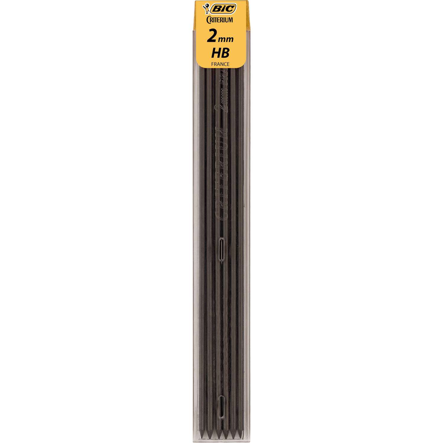 120 Mines De Critérium 0.7 Mm - Pour Un Tracé Noir Et Précis - Recharge Standard Pour Portemines | Dans Une Boîte De Rangement Pratique - 2