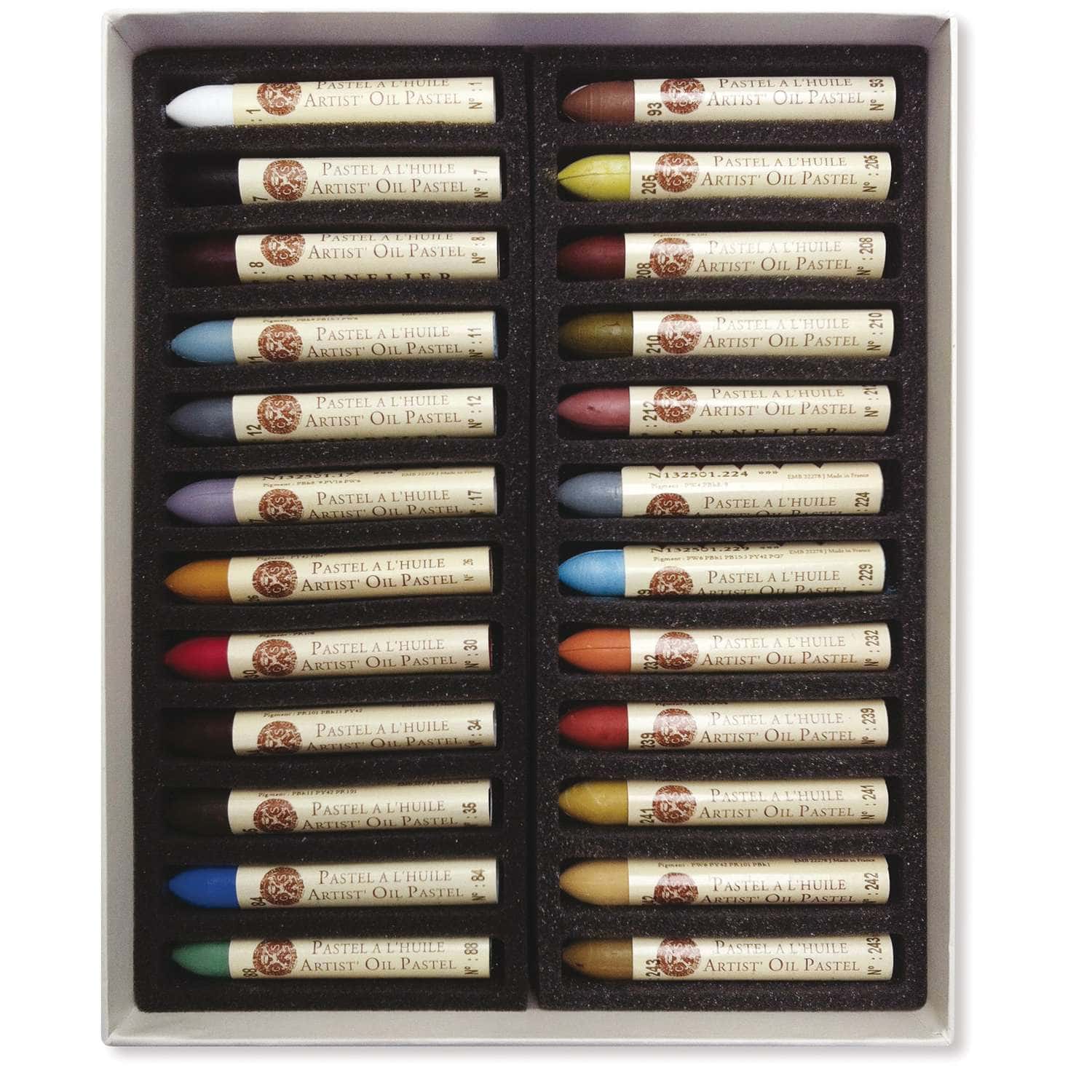Artina Master series Set de 24 pastels à l'huile Professionnels