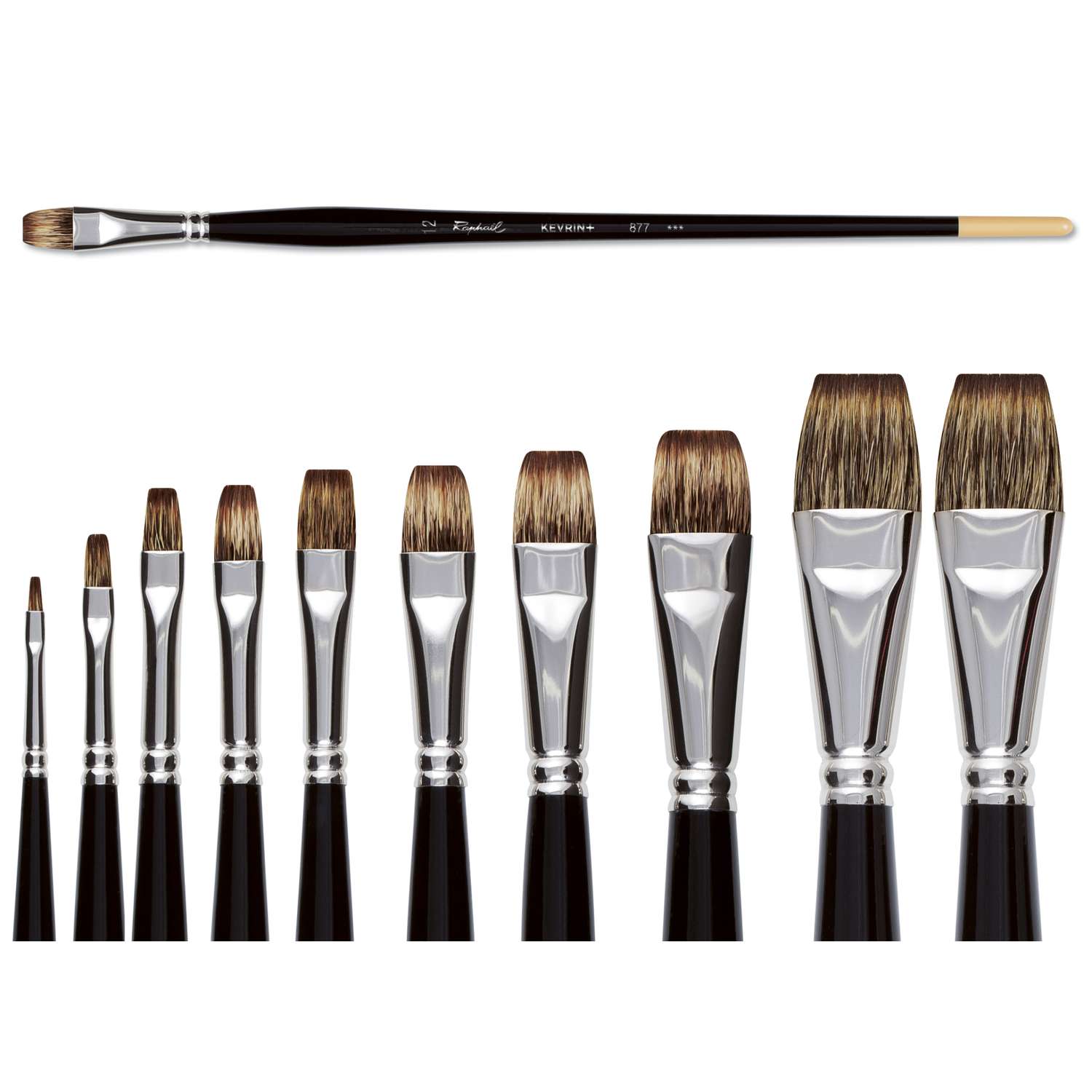 Raphaël Kevrin+ Synthetic Blend Series 8772 Filbert Brush #6 | Jerry's