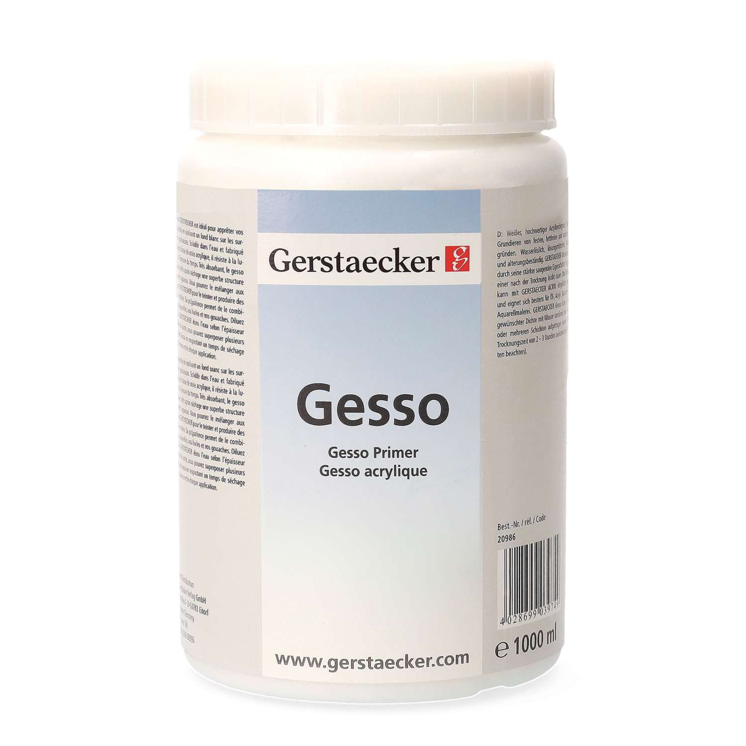 Gesso Gerstaecker  Le Géant des Beaux-Arts - N°1 de la vente en ligne de  matériels pour Artistes